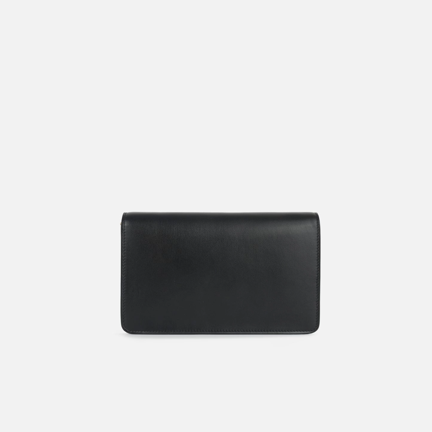 Celine Celine - Triomphe WOC - Black Smooth Calfskin GHW - Pre-Loved