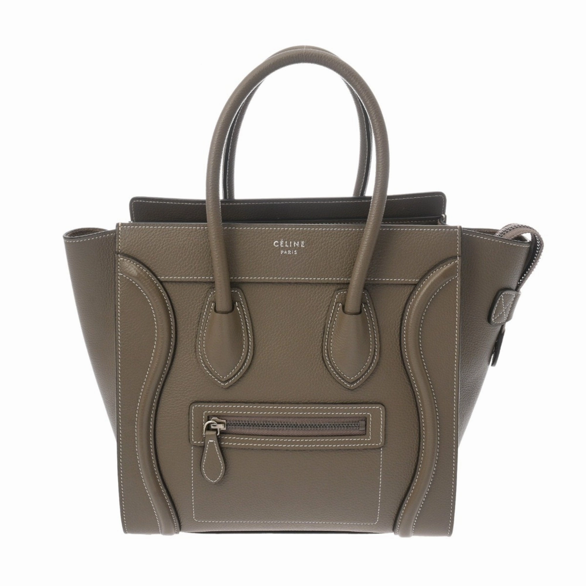 Celine Leather Handbag (Pre-Owned)