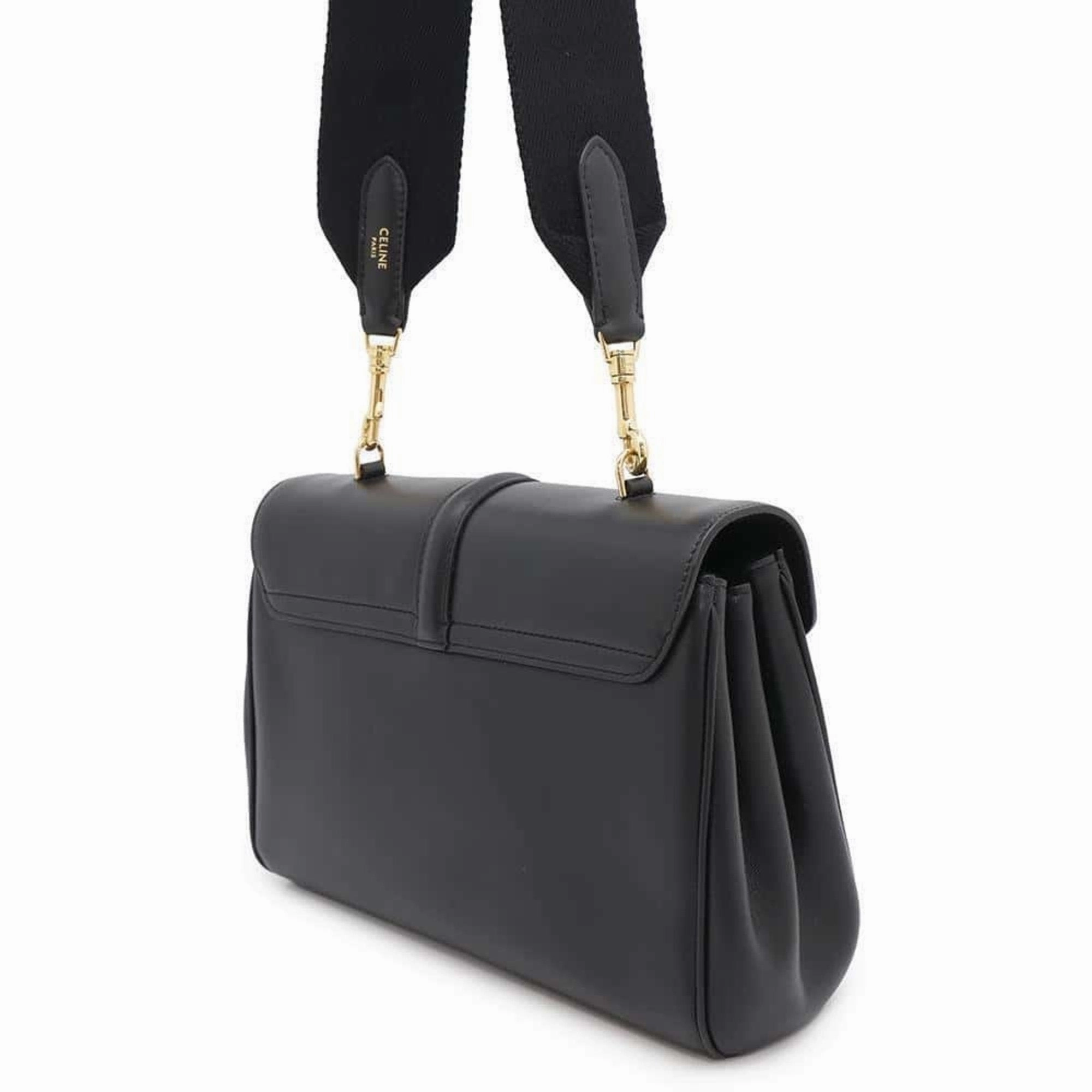 Celine Leather Shoulder Bag (Pre-Owned)