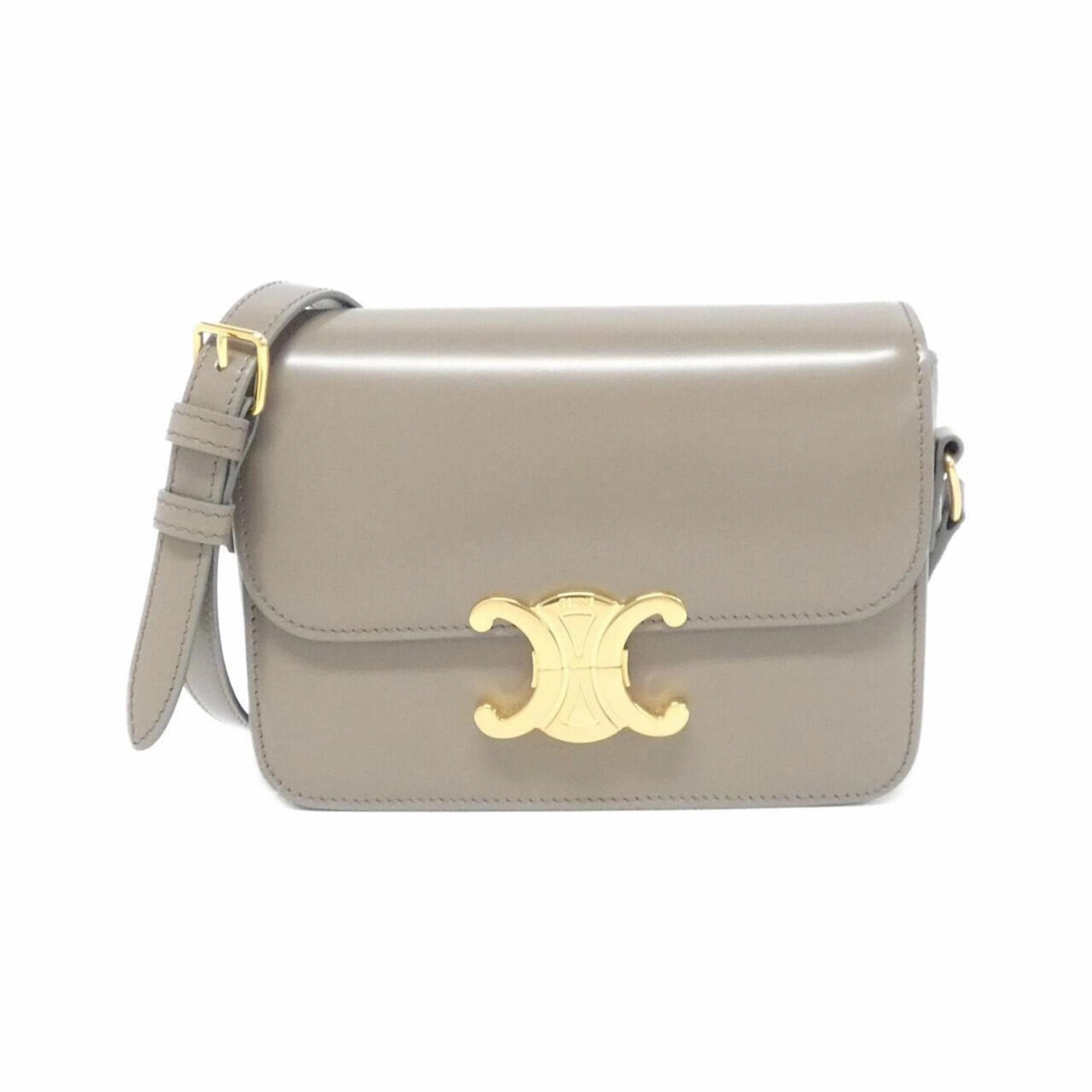 Celine Leather Shoulder Bag (Pre-Owned)