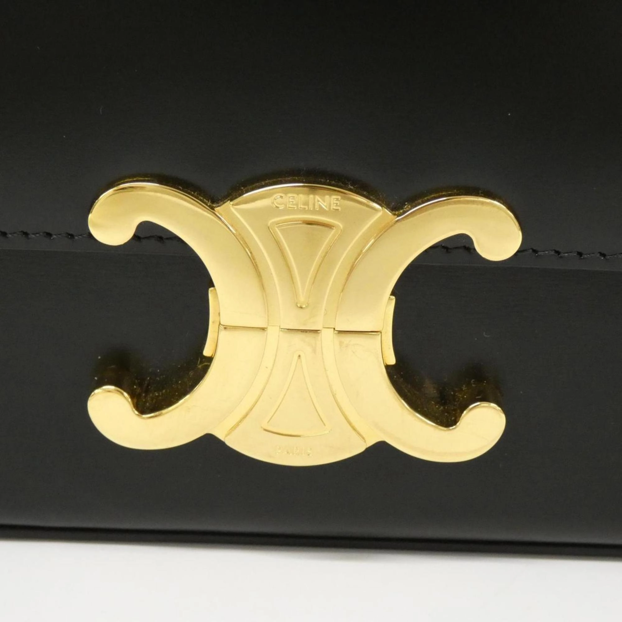 Celine Leather Shoulder Bag (Pre-Owned)