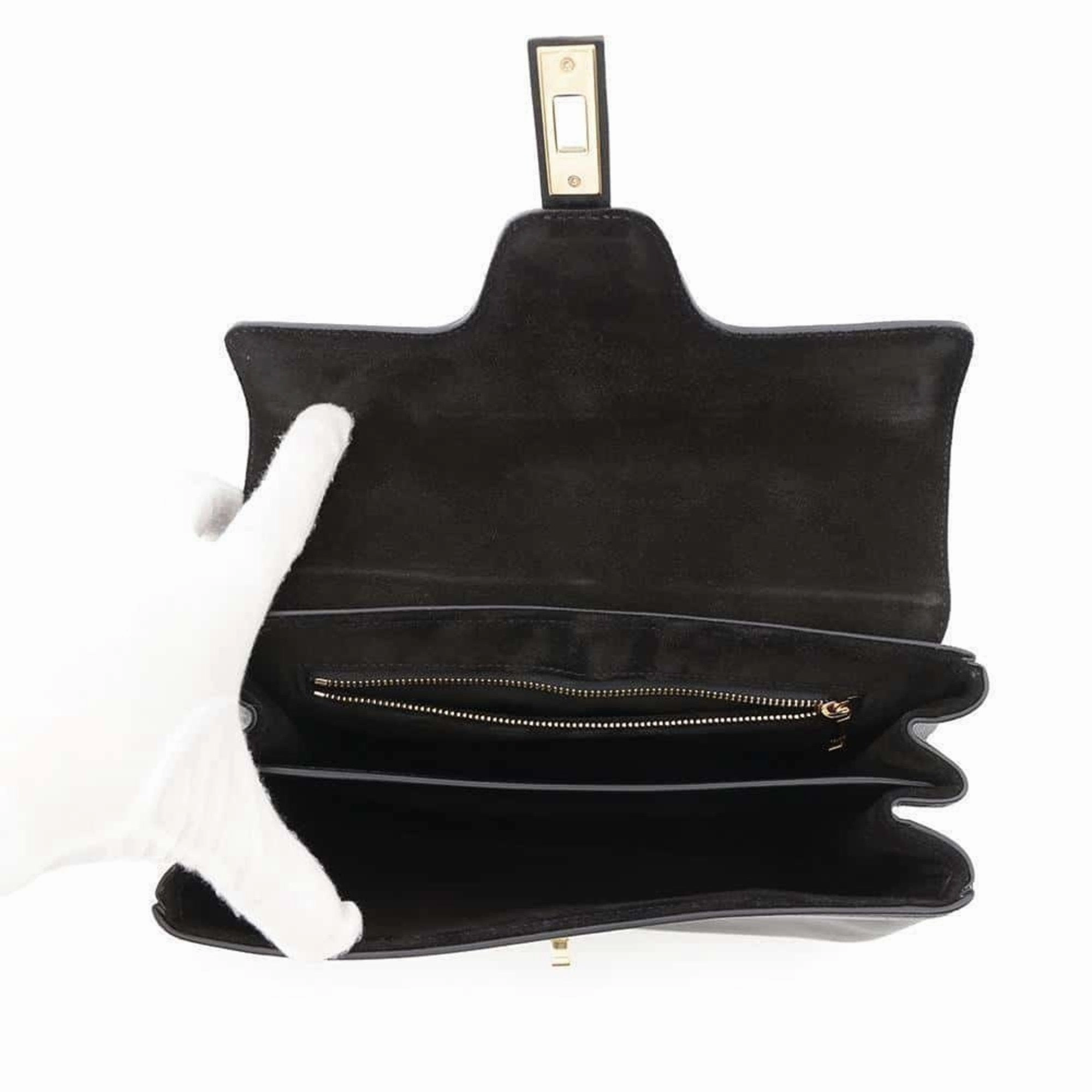 Celine Leather Shoulder Bag (Pre-Owned)