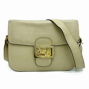 Celine Leather Shoulder Bag (Pre-Owned)