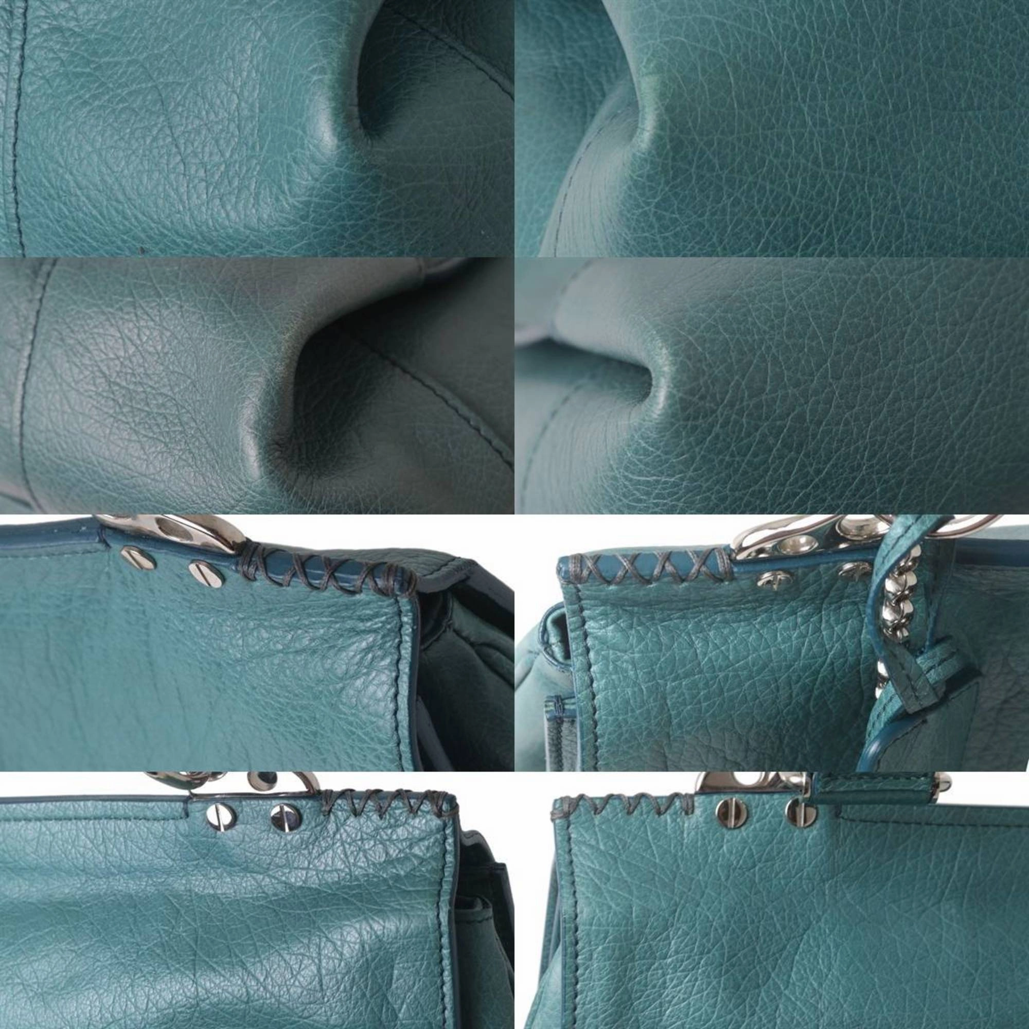 Celine Leather Shoulder Bag (Pre-Owned)