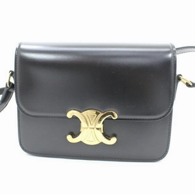 Celine Leather Shoulder Bag (Pre-Owned)
