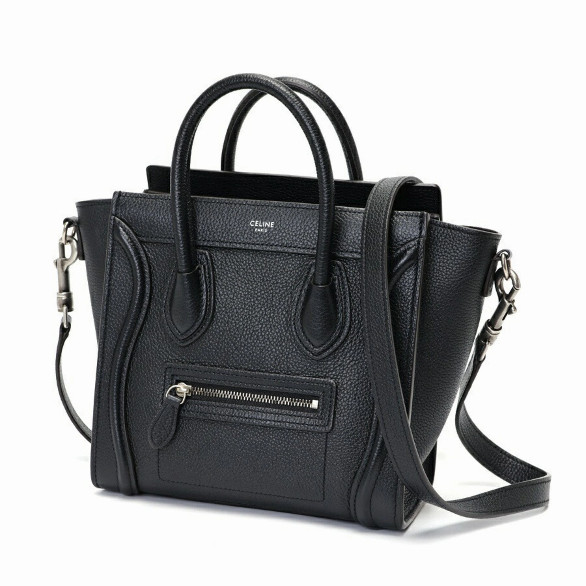 Celine Leather Shoulder Bag (Pre-Owned)