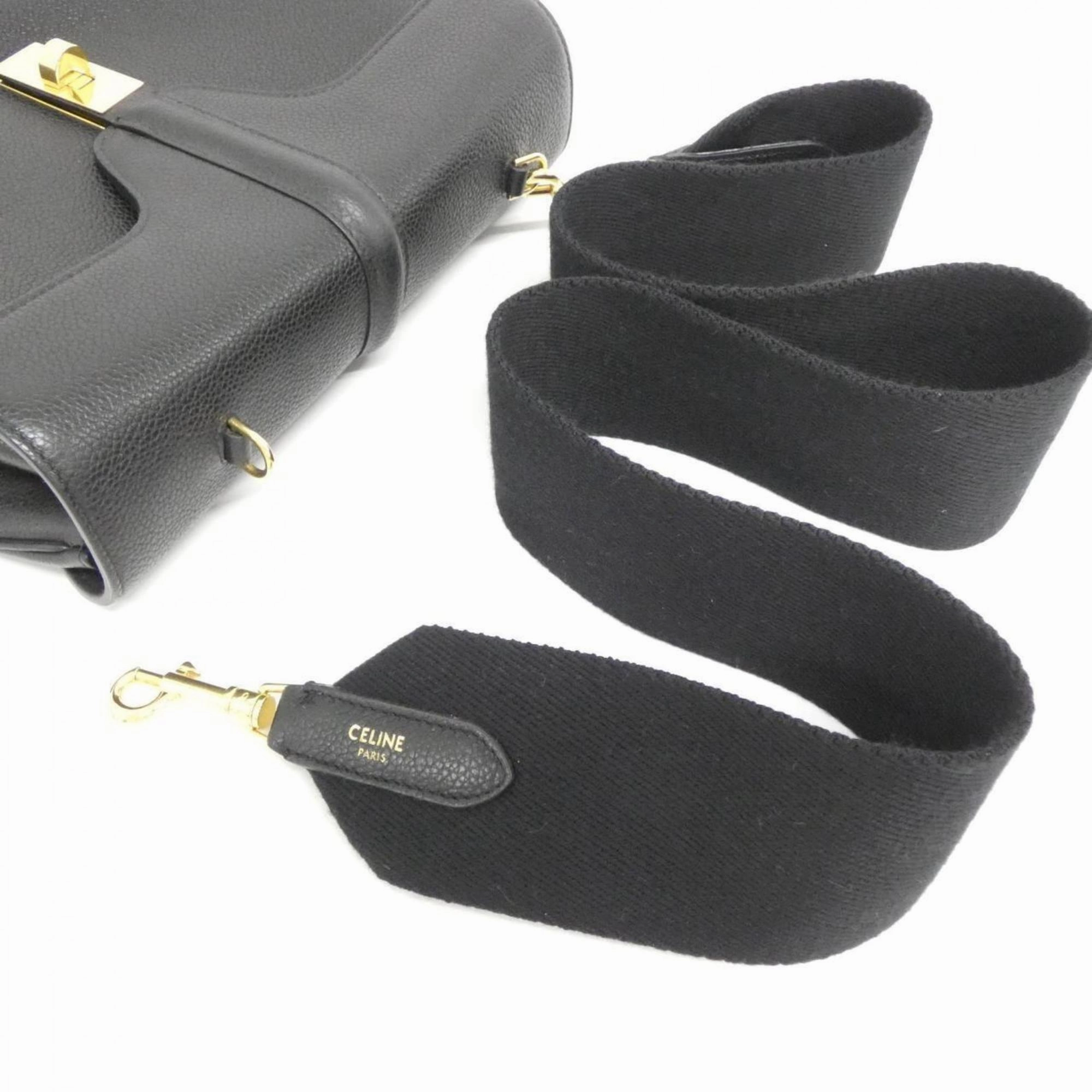 Celine Leather Shoulder Bag (Pre-Owned)