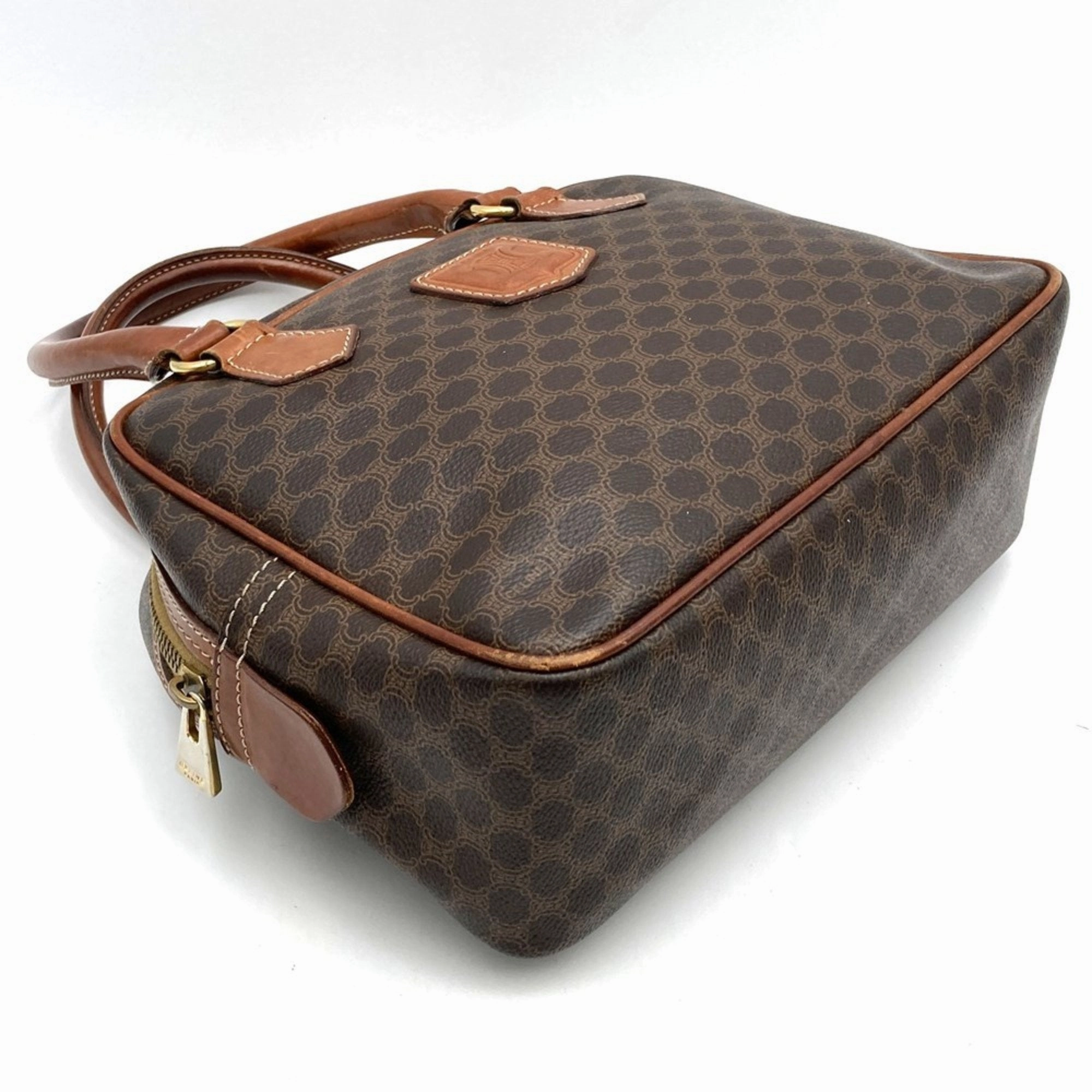 Celine Macadam Pvc Leather Handbag (Pre-Owned)