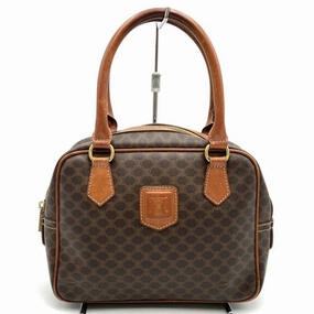 Celine Macadam Pvc Leather Handbag (Pre-Owned)