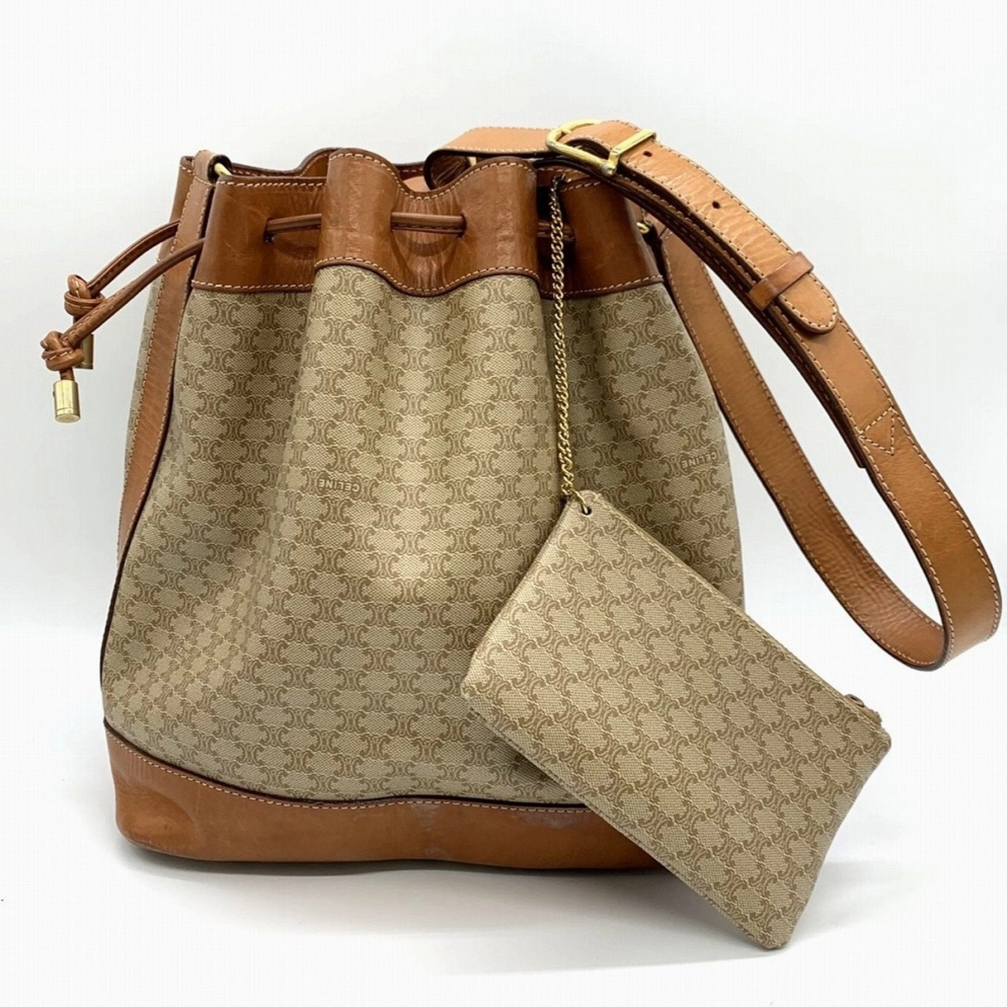Celine Macadam Pvc Shoulder Bag (Pre-Owned)