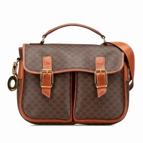 Celine Pvc Leather Handbag Shoulder Bag (Pre-Owned)