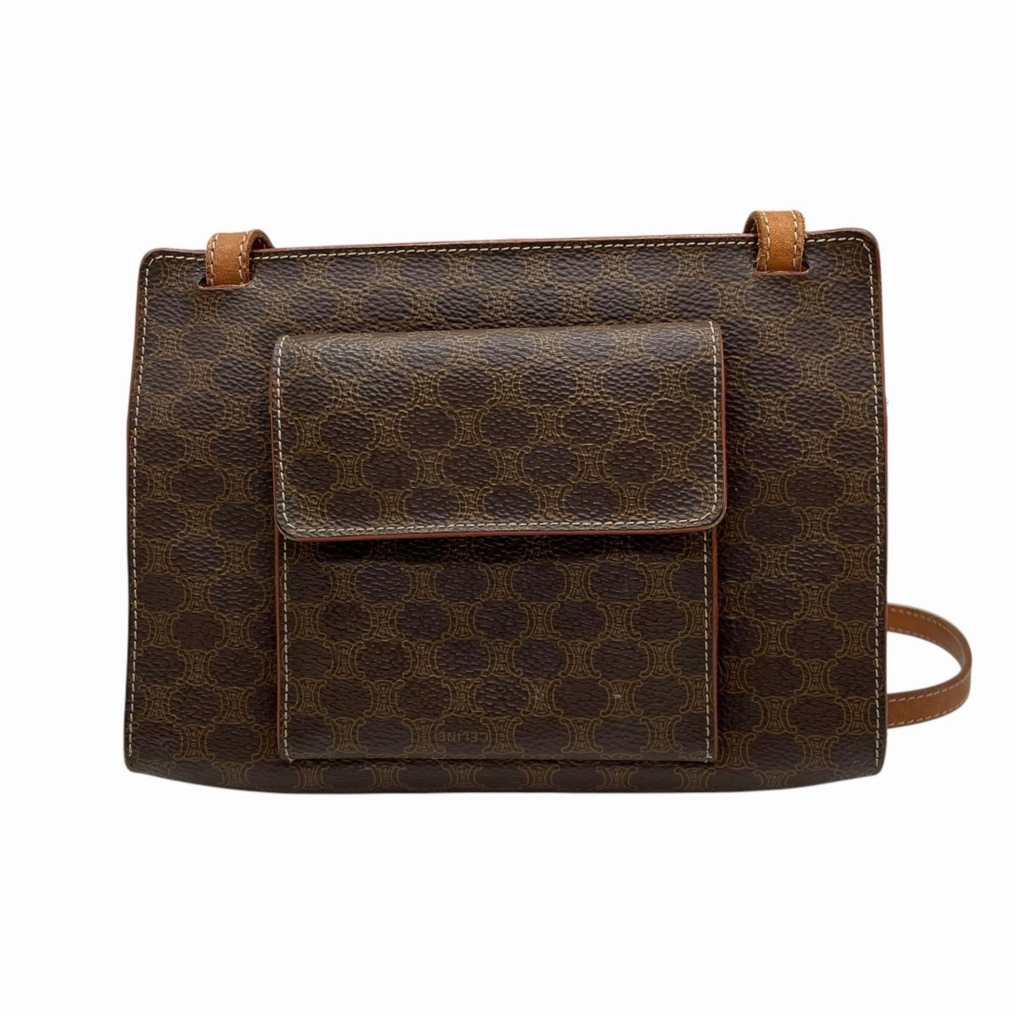 Celine Pvc Leather Shoulder Bag (Pre-Owned)
