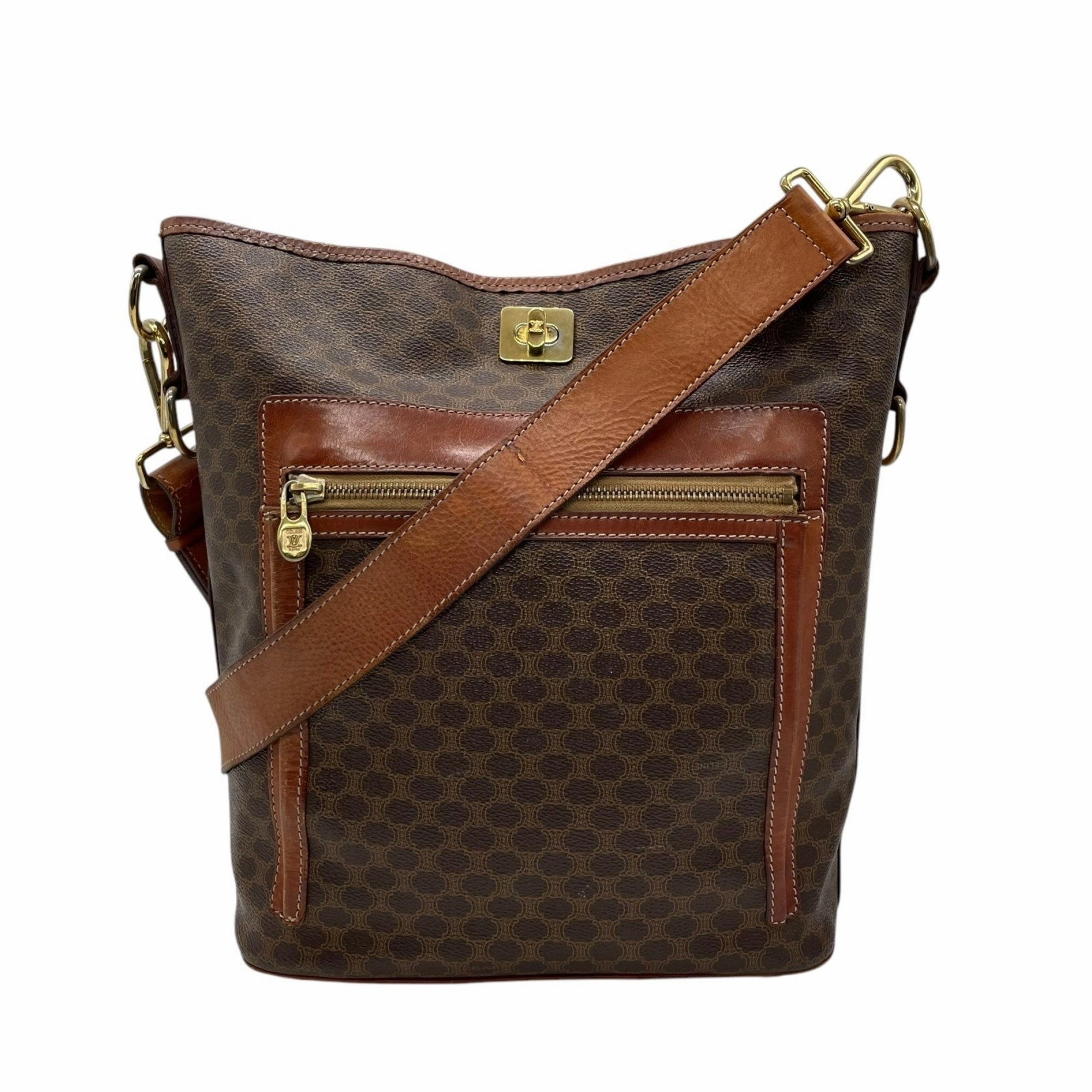 Celine Pvc Leather Shoulder Bag (Pre-Owned)