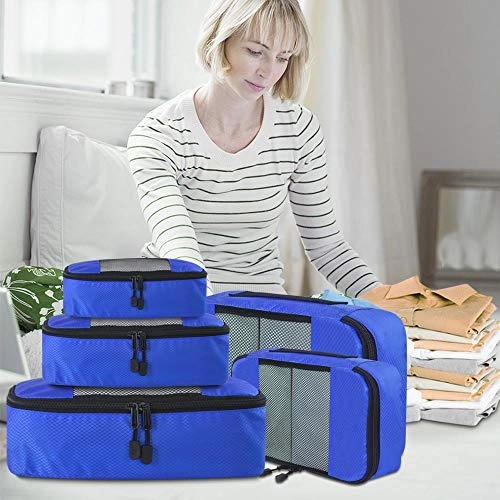 CGBE TravelPacking Cube,5 Pcs Luggage Organizer Set