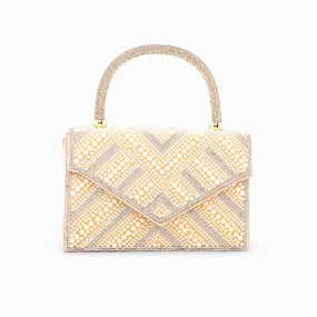 ChamPagne Bridal Clutch P24366