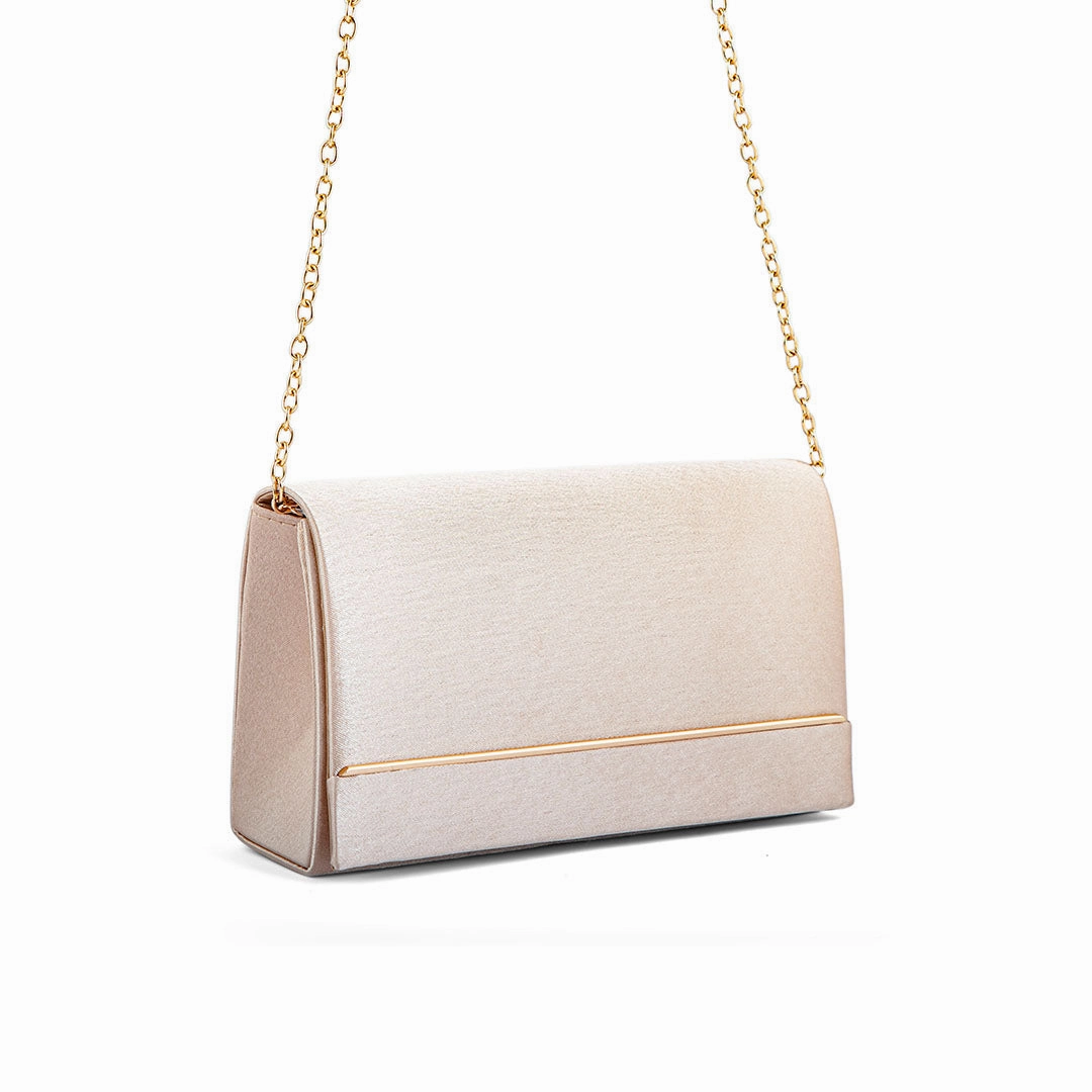 Champagne Fancy Clutch P24153