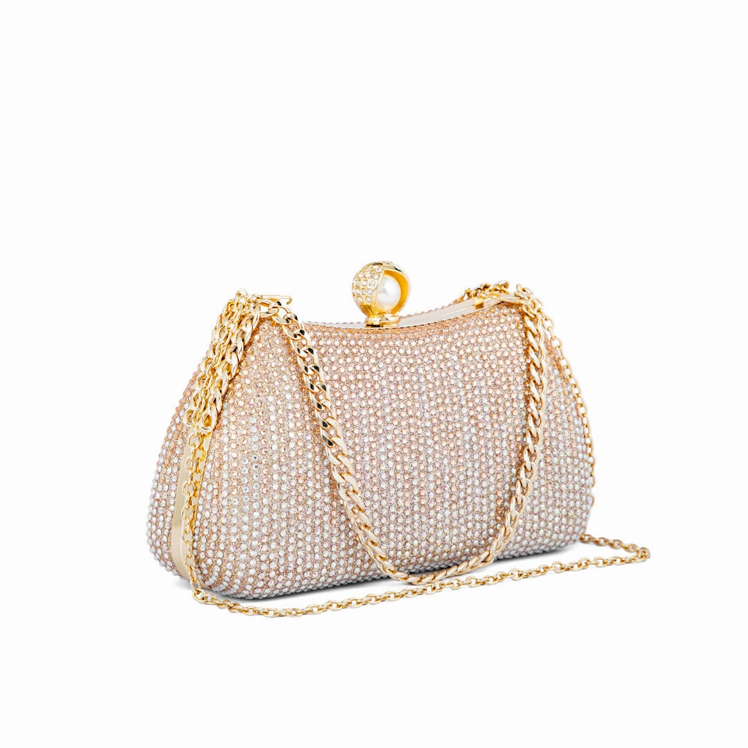 Champagne Fancy Clutch P24182