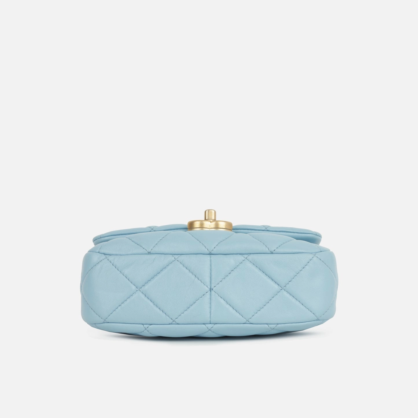 Chanel - Candy Chain Flap - Blue Lambskin GHW - Plaque Series - 2022