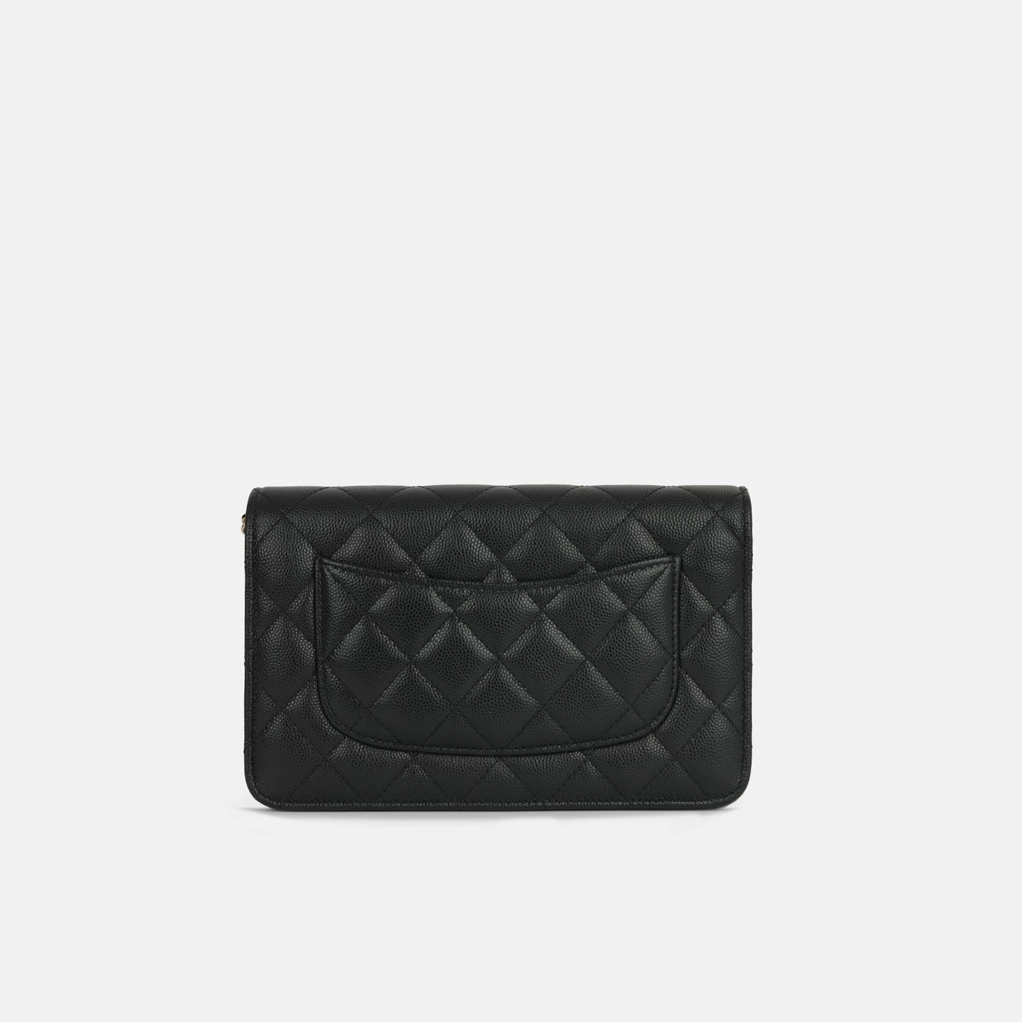 Chanel - Classic Wallet On Chain - Black Caviar GHW - Pristine - 2019