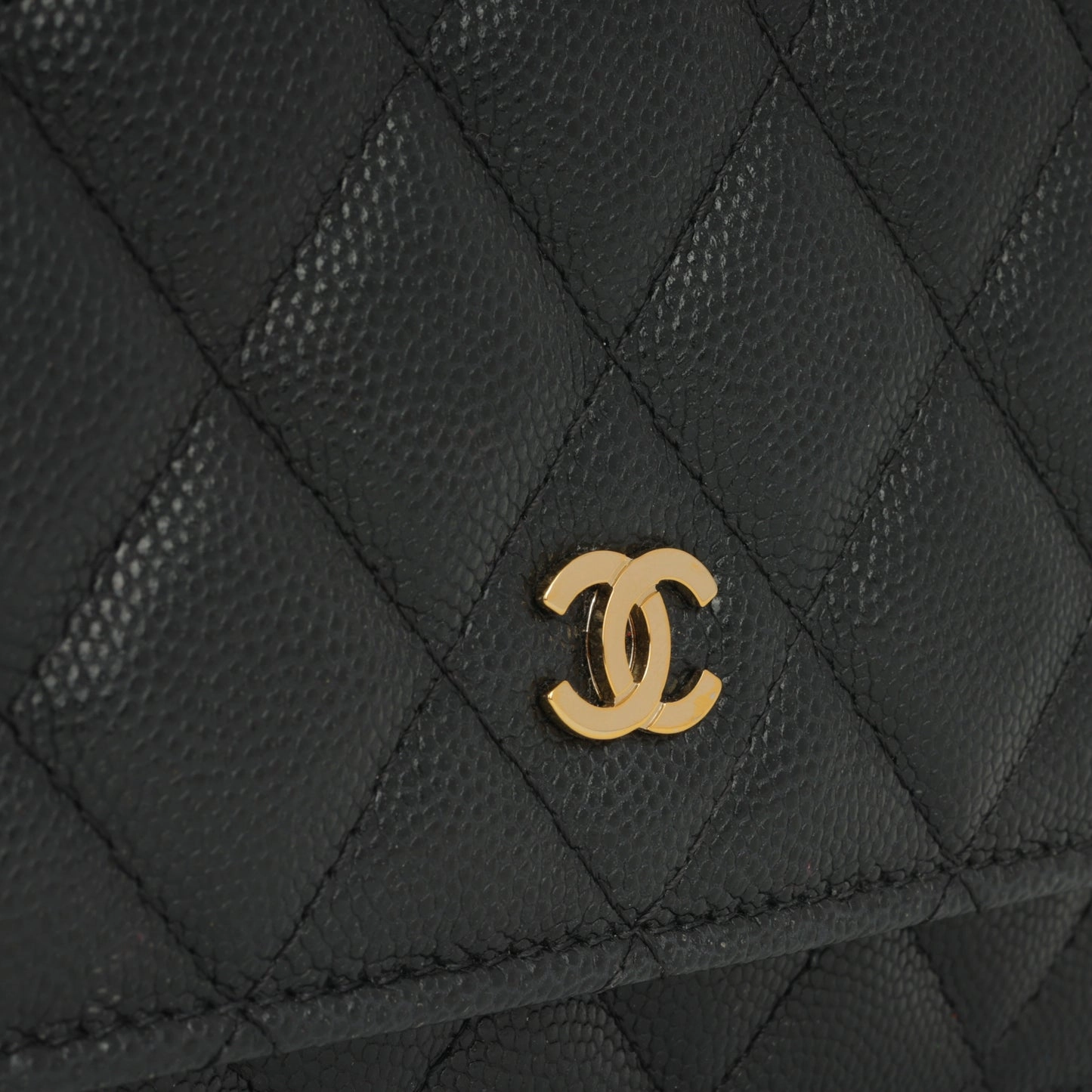 Chanel - Classic Wallet On Chain - Black Caviar GHW - Pristine - 2019