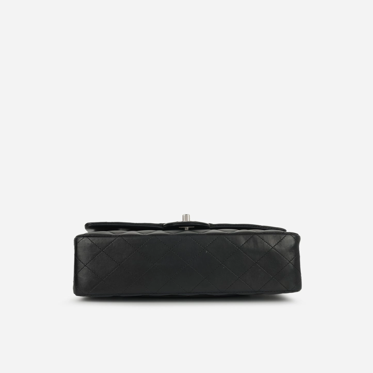 Chanel - Medium Classic Flap - Black Lambskin SHW - 2010 - Pre-Loved
