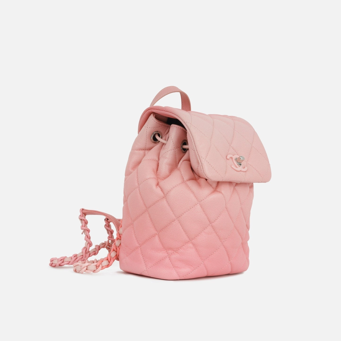 Chanel - My Everything Backpack - Pink Ombre Caviar SHW - Pre-Loved