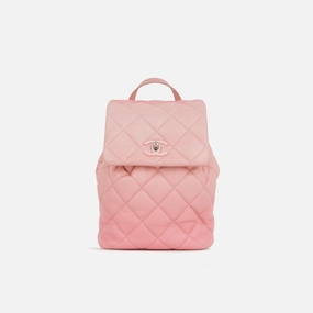 Chanel - My Everything Backpack - Pink Ombre Caviar SHW - Pre-Loved