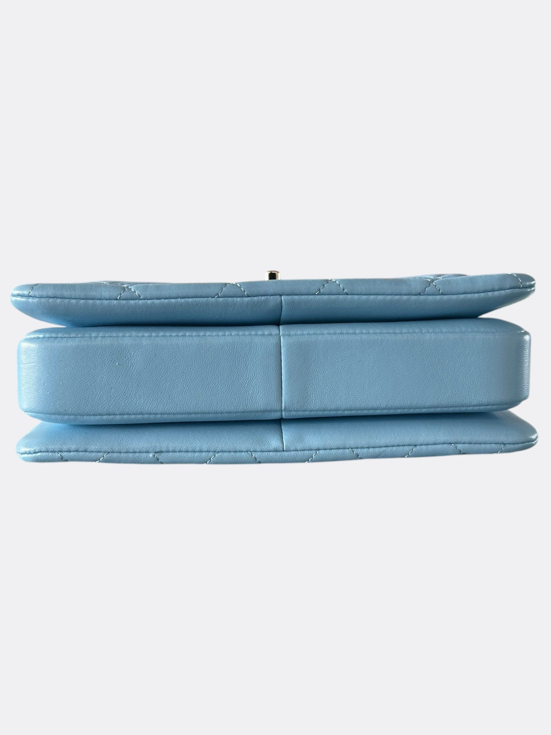 Chanel Baby Blue Small Top Handle Bag