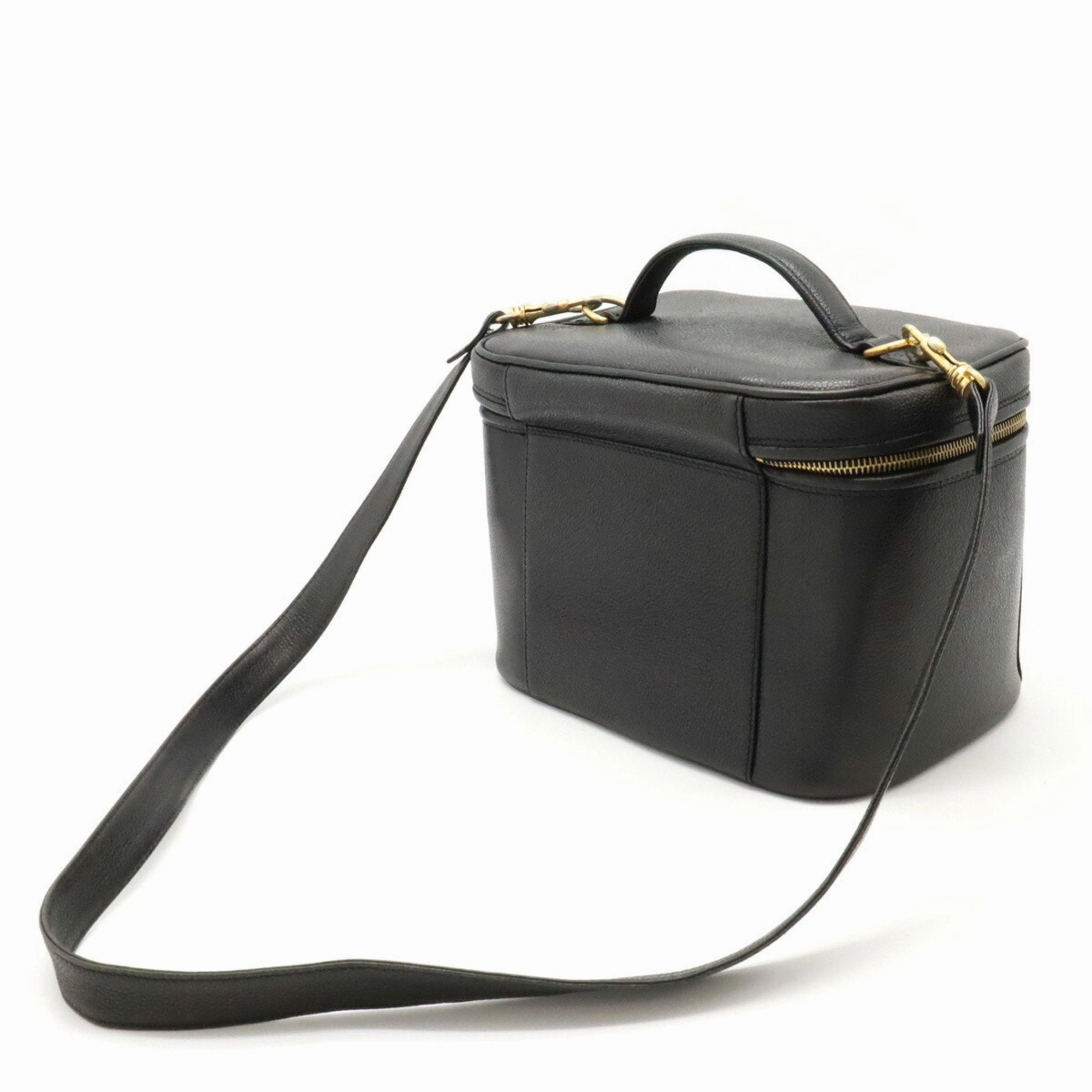 Chanel Caviar Skin Caviar Leather Handbag Pouch Shoulder Bag Vanity Bag (Pre-Owned)