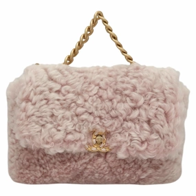 Chanel Chanel 19 Fur Shoulder Bag (Pre-Owned)