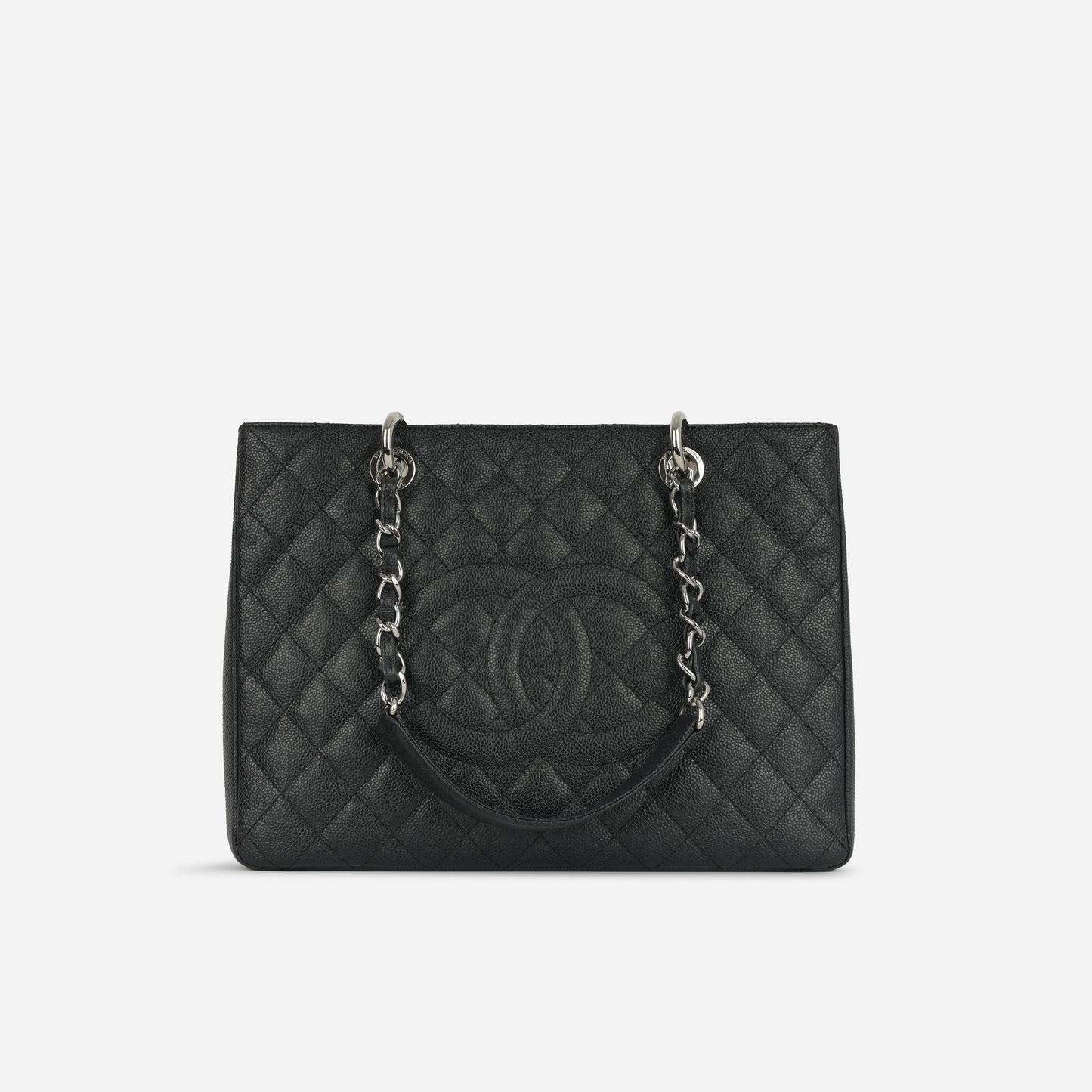 Chanel Chanel - Grand Shopping Tote - Black Caviar SHW - 2012 - Pre-Loved