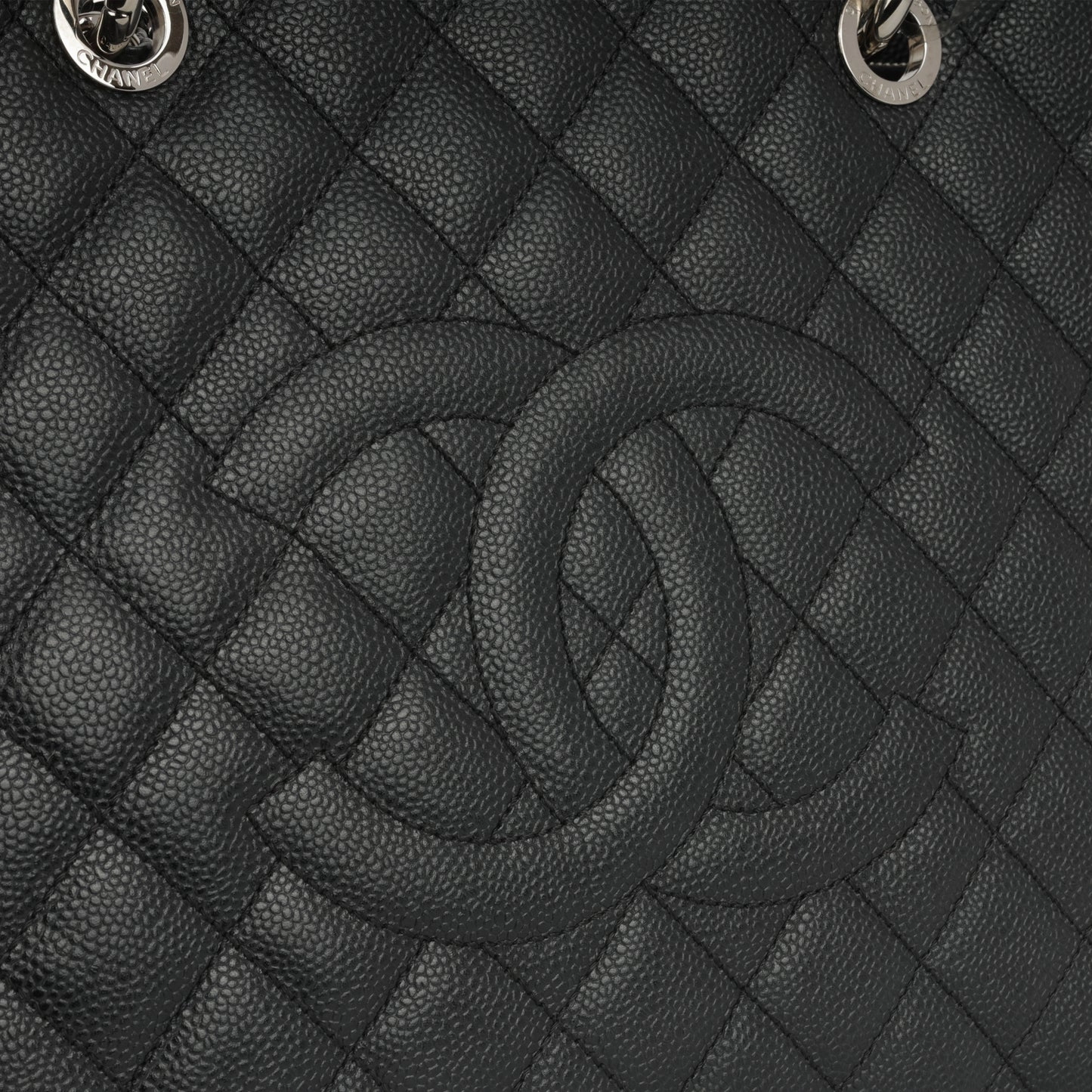 Chanel Chanel - Grand Shopping Tote - Black Caviar SHW - 2012 - Pre-Loved