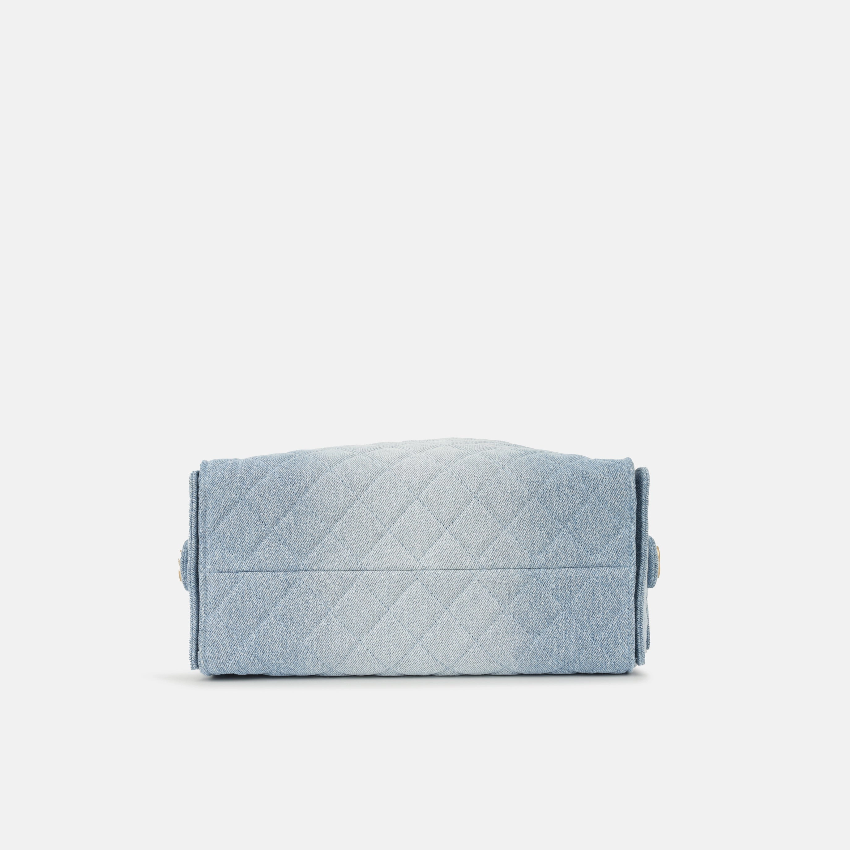 Chanel Chanel Medium 25 Hobo Bag - Light Blue Denim