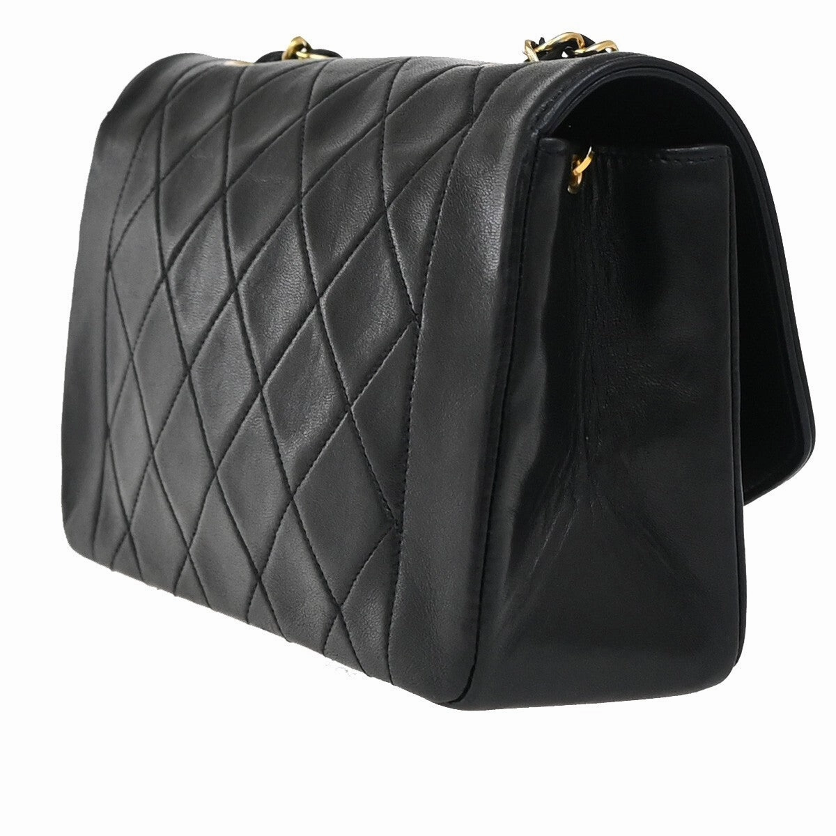 Chanel Diana Leather Shoulder Bag (Pre-Owned)