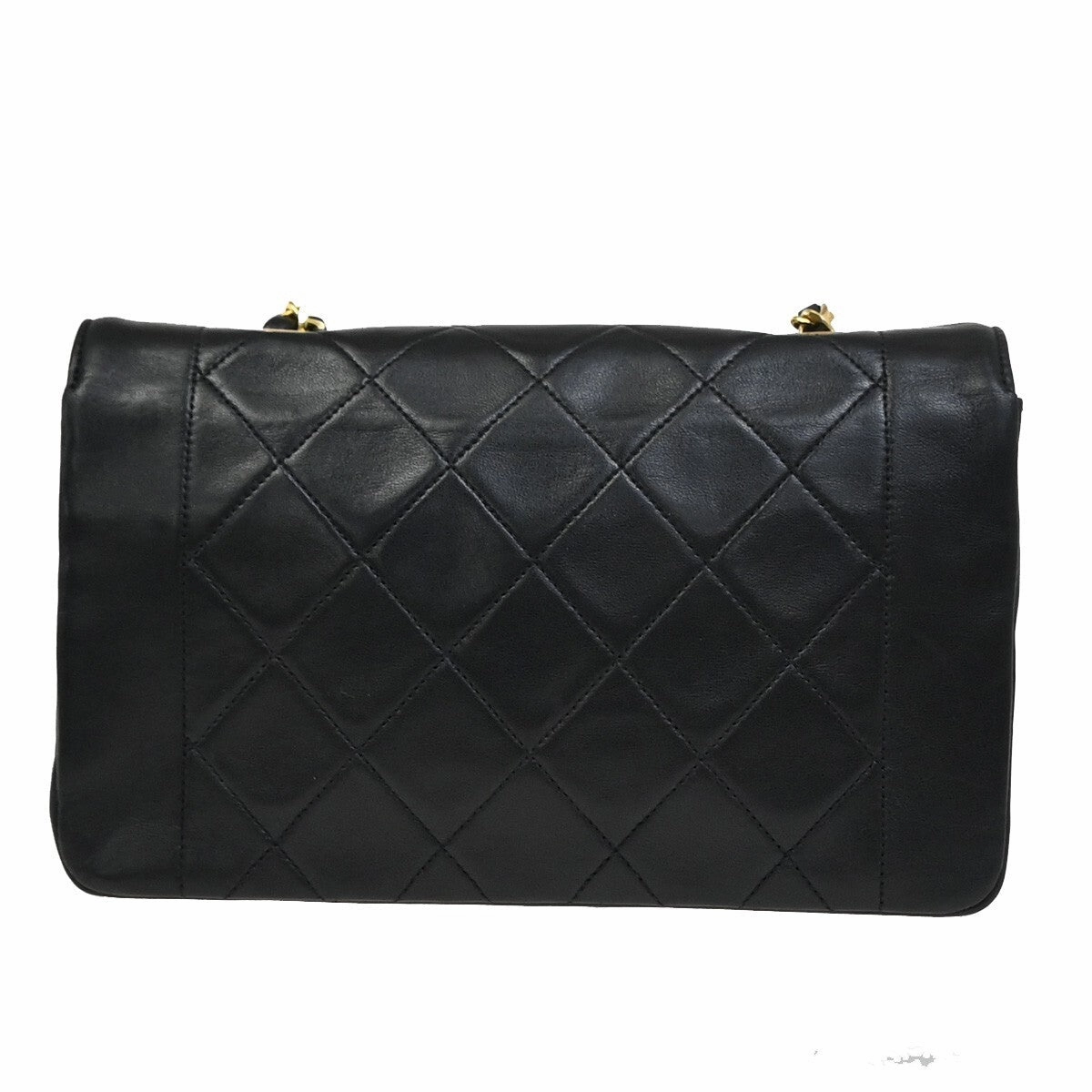 Chanel Diana Leather Shoulder Bag (Pre-Owned)