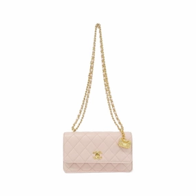 Chanel Grained Calfskin Clutch Bag Shoulder Bag (Pre-Owned)