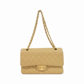 Chanel Grained Calfskin Shoulder Bag (Pre-Owned)