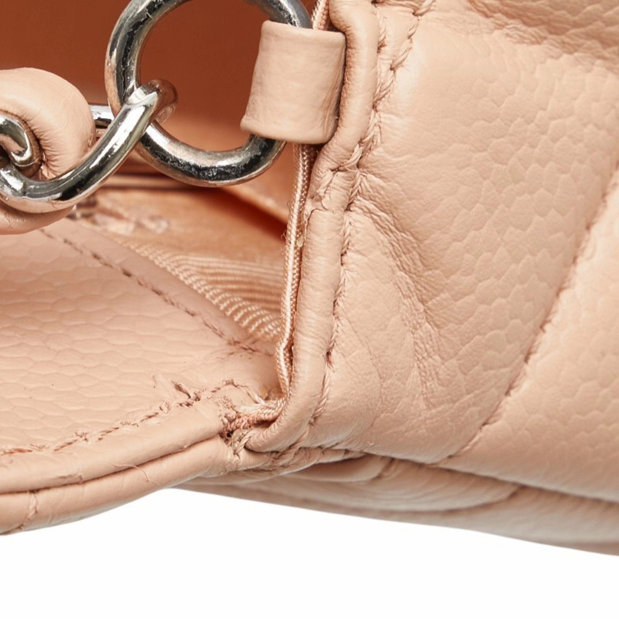 Chanel Grained Calfskin Shoulder Bag (Pre-Owned)