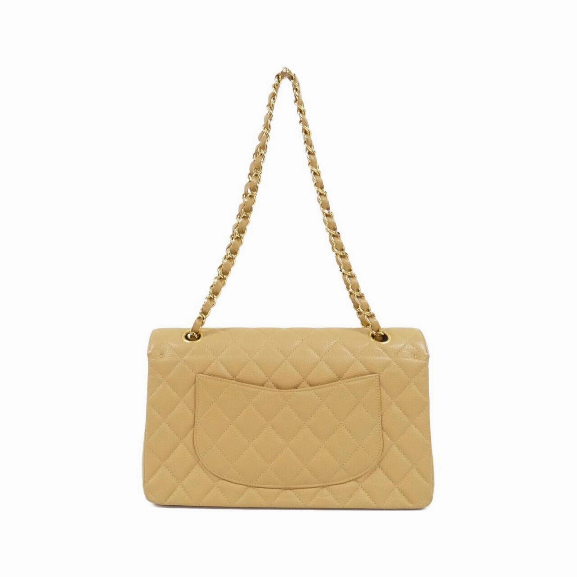 Chanel Grained Calfskin Shoulder Bag (Pre-Owned)