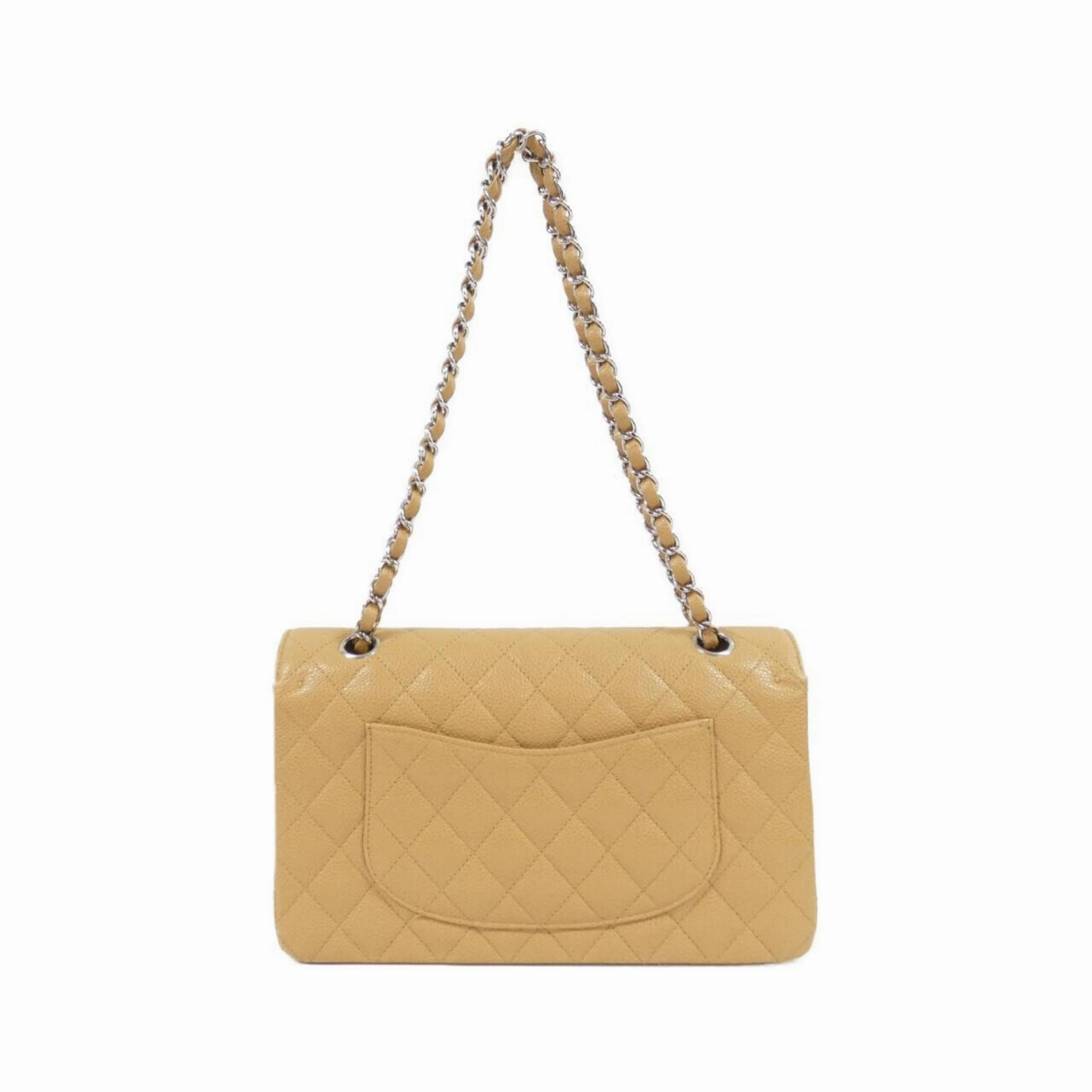 Chanel Grained Calfskin Shoulder Bag (Pre-Owned)