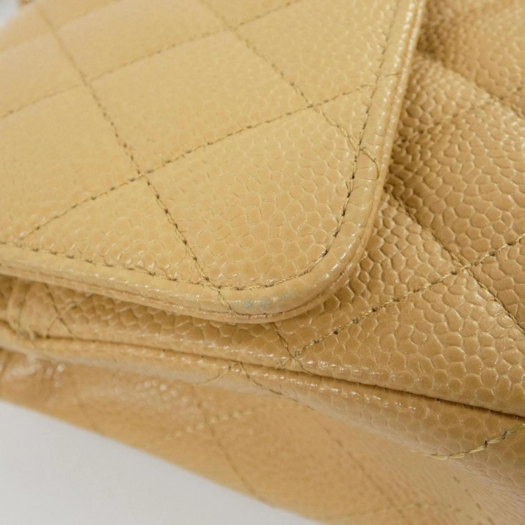 Chanel Grained Calfskin Shoulder Bag (Pre-Owned)