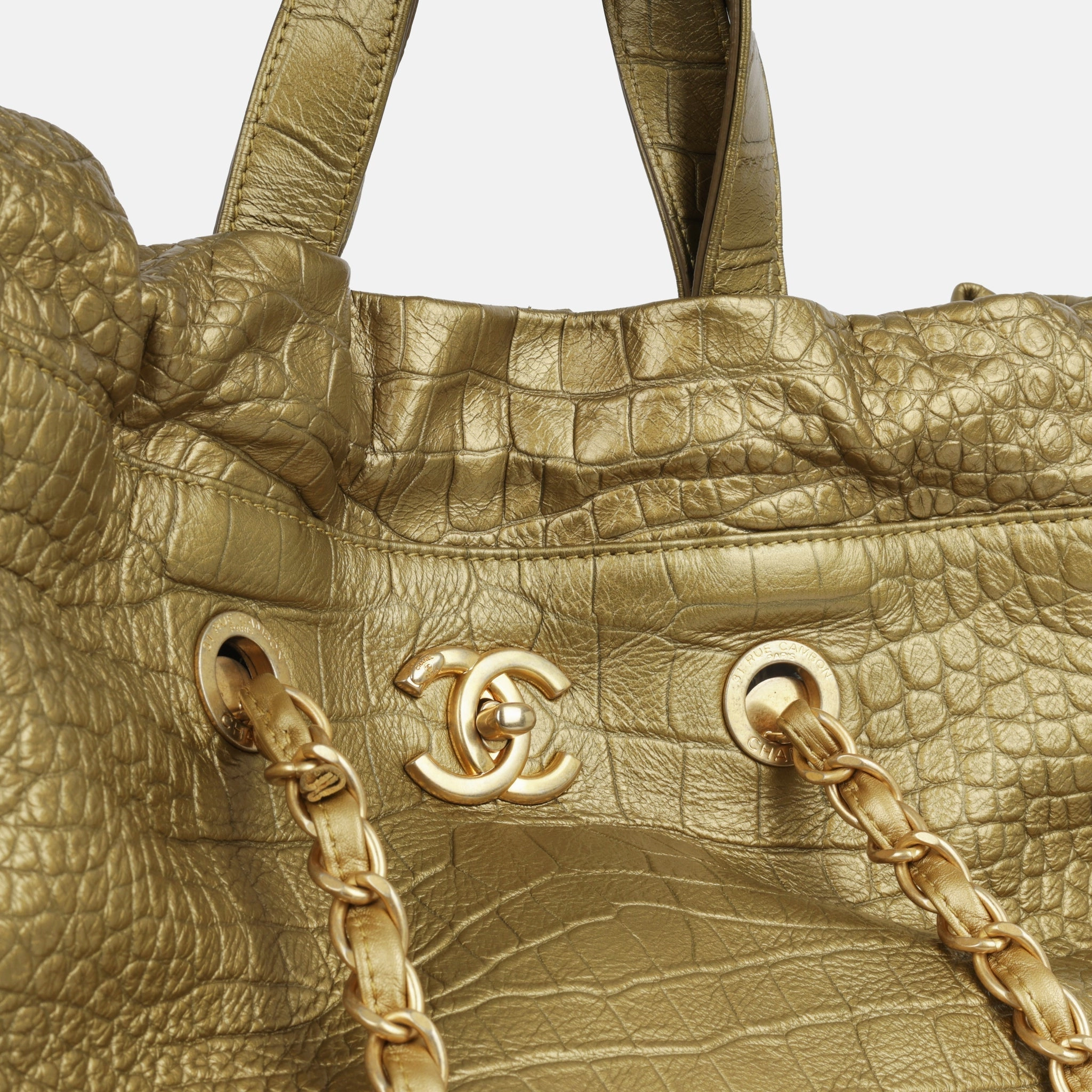 Chanel Large Drawstring Hobo