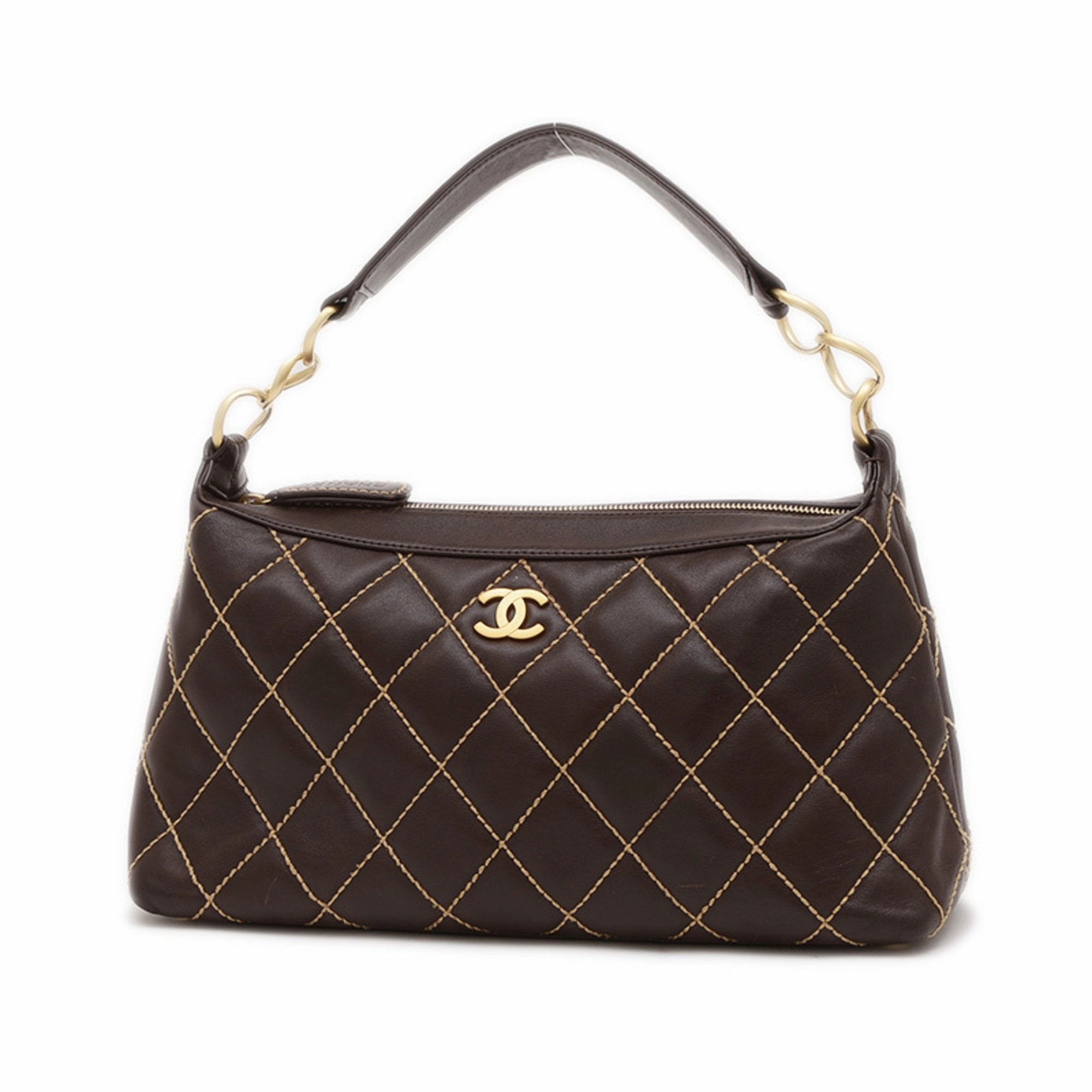 Chanel Leather Handbag (Pre-Owned)