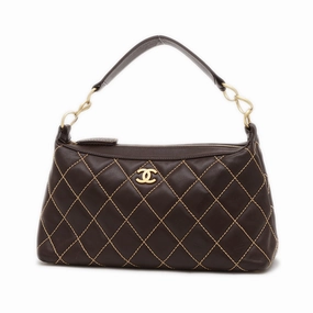 Chanel Leather Handbag (Pre-Owned)