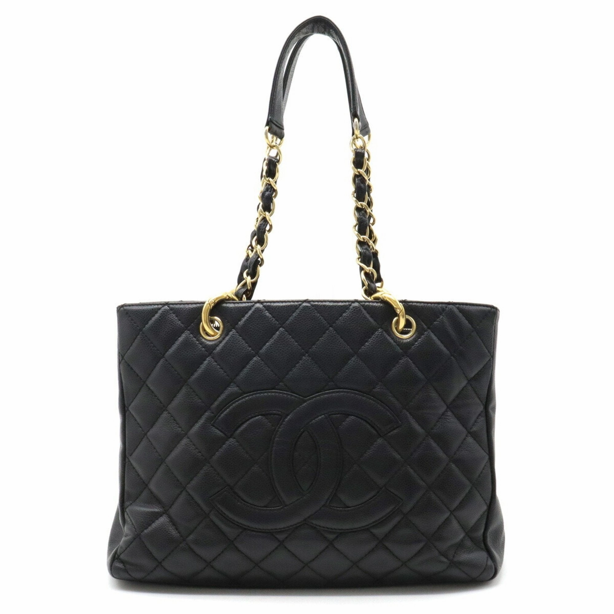 Chanel Matelasse Caviar Leather Shoulder Bag Tote Bag (Pre-Owned)