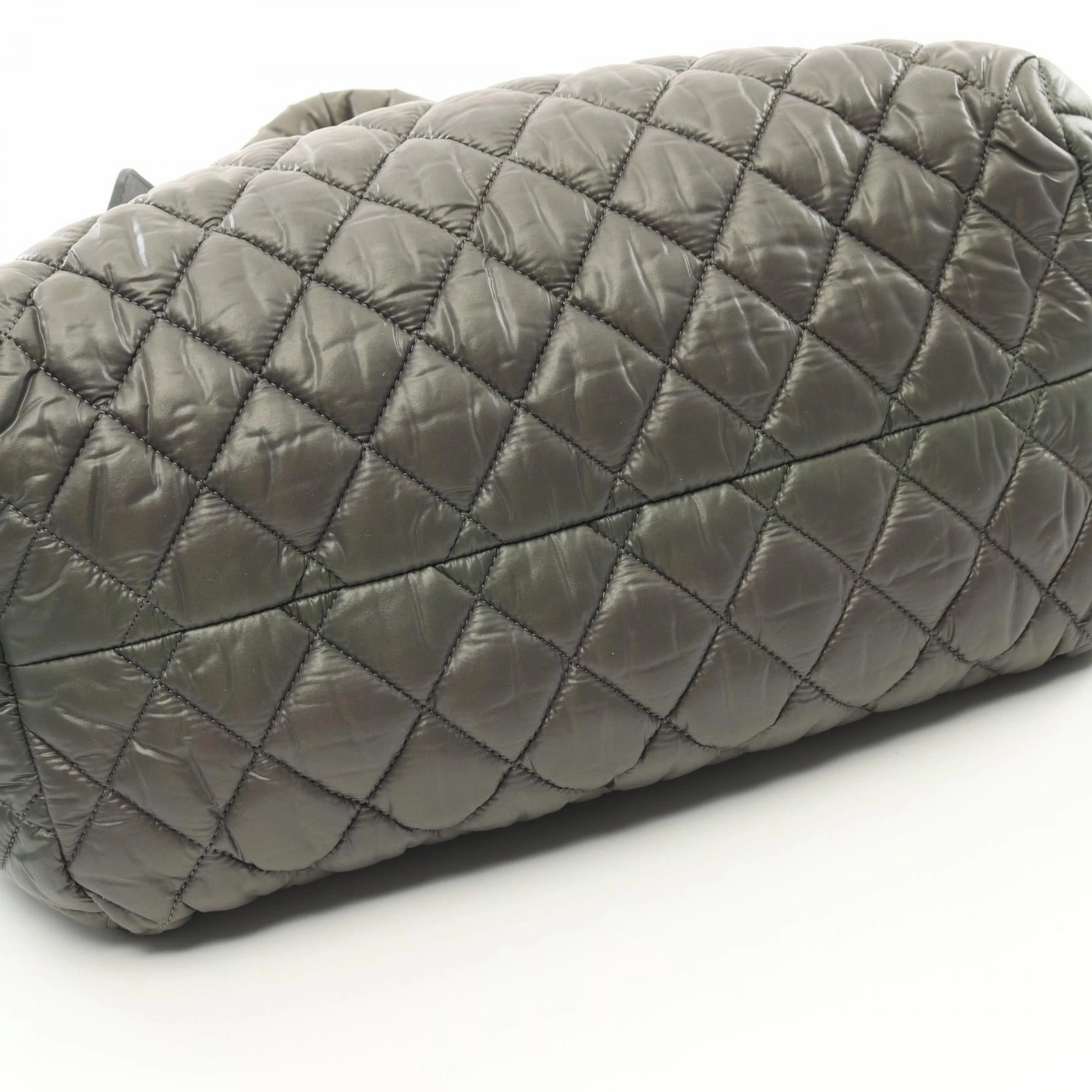 Chanel Nylon Leather Cocoon Handbag