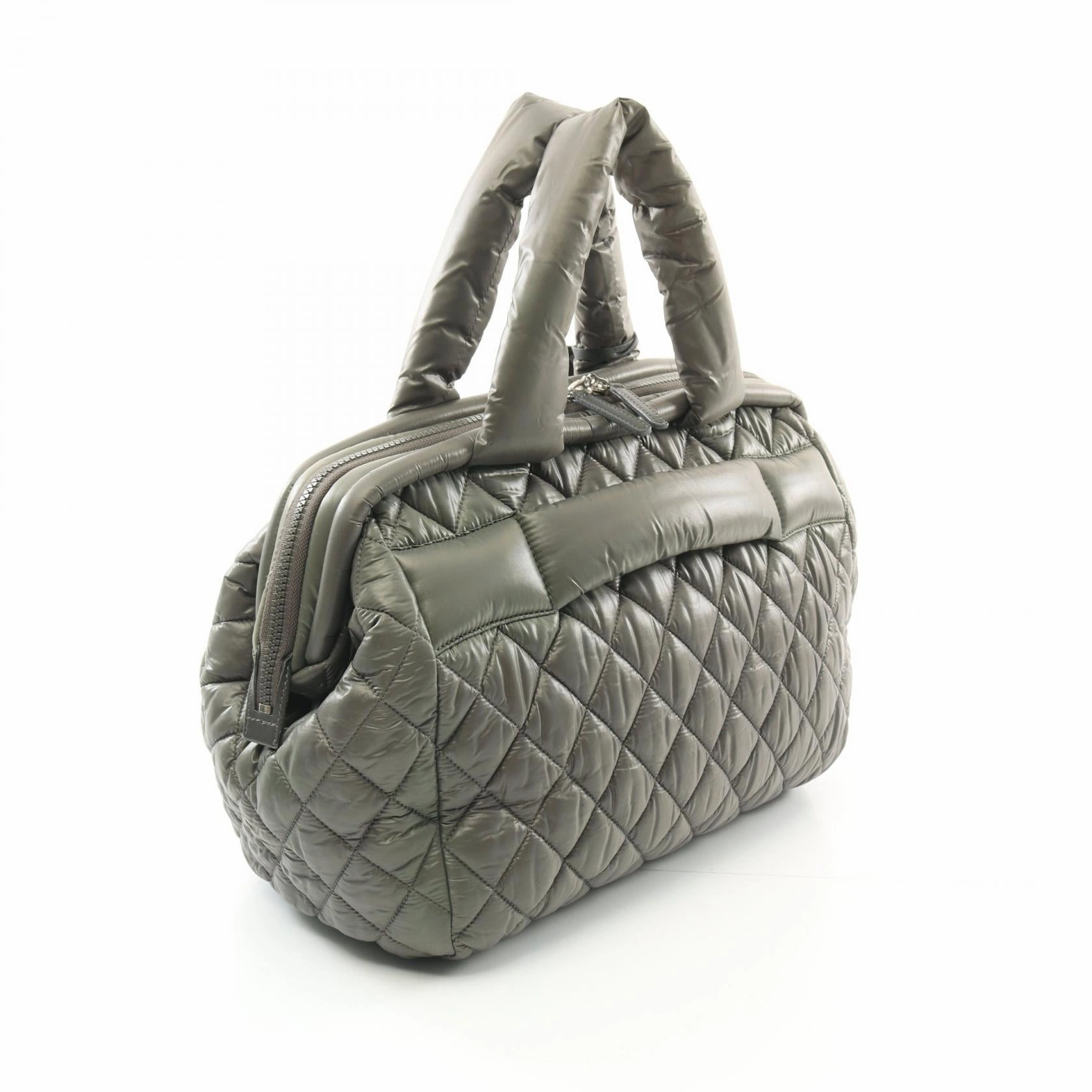 Chanel Nylon Leather Cocoon Handbag