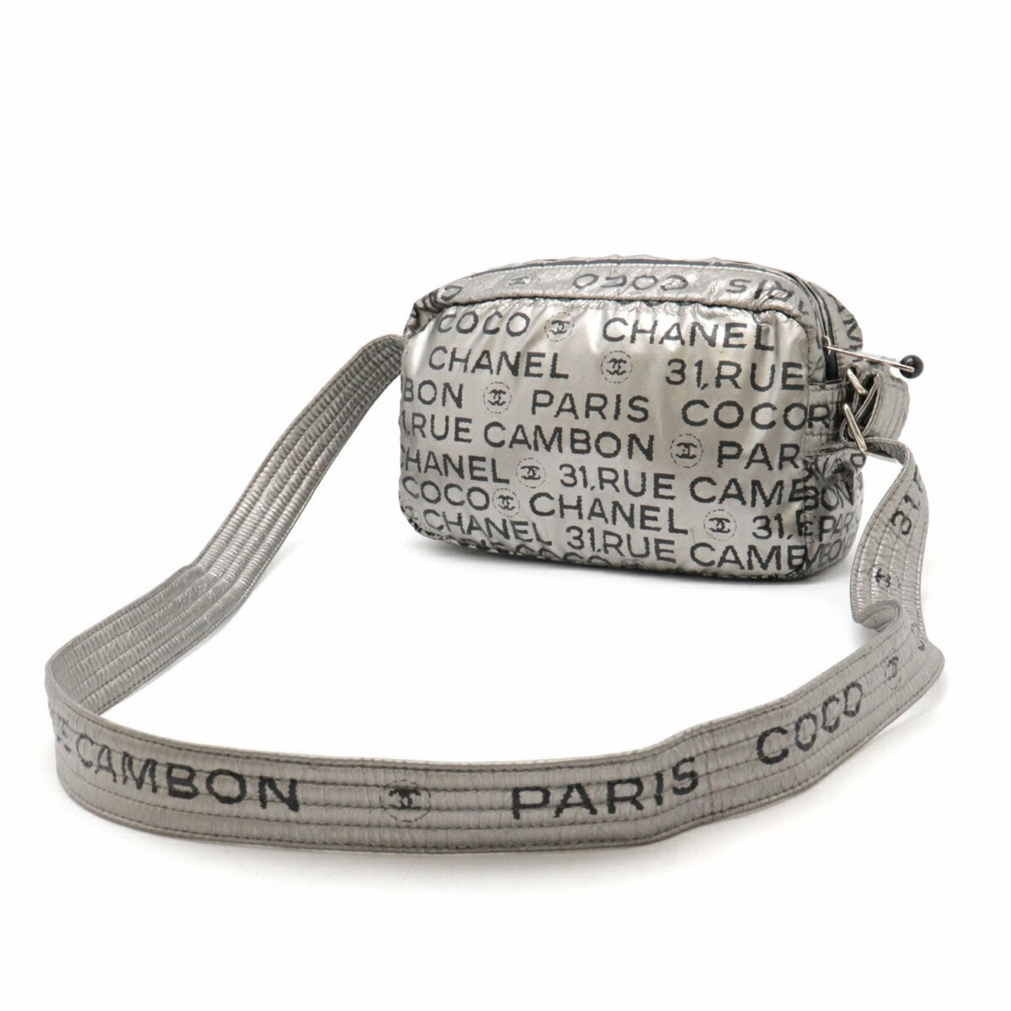 Chanel  Nylon Pochette Shoulder Bag (Pre-Owned)
