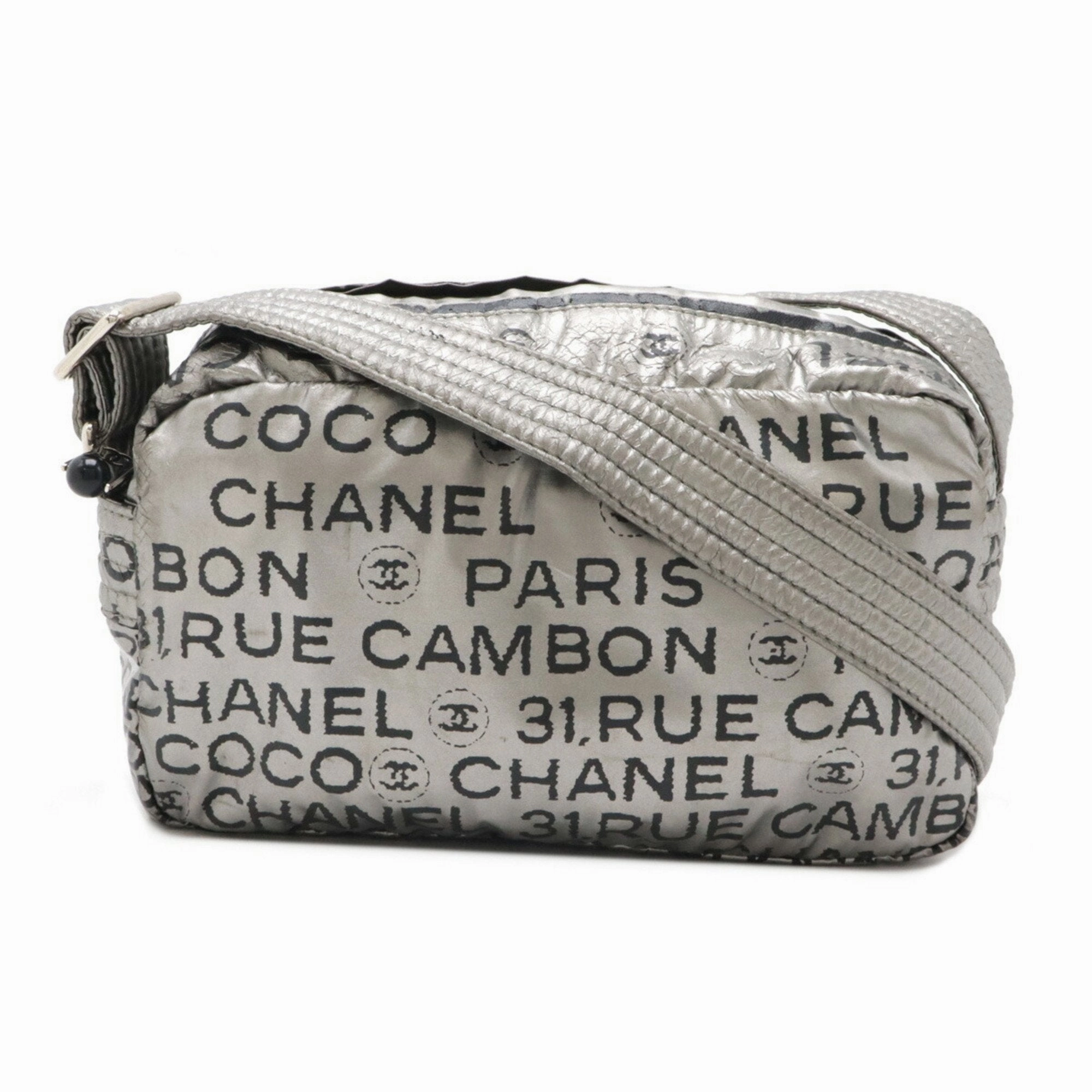 Chanel  Nylon Pochette Shoulder Bag (Pre-Owned)