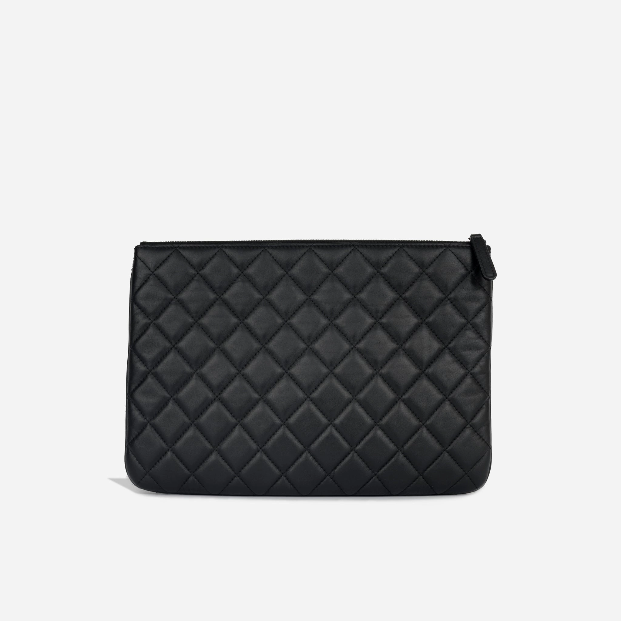 Chanel Quilted Tweed O-case